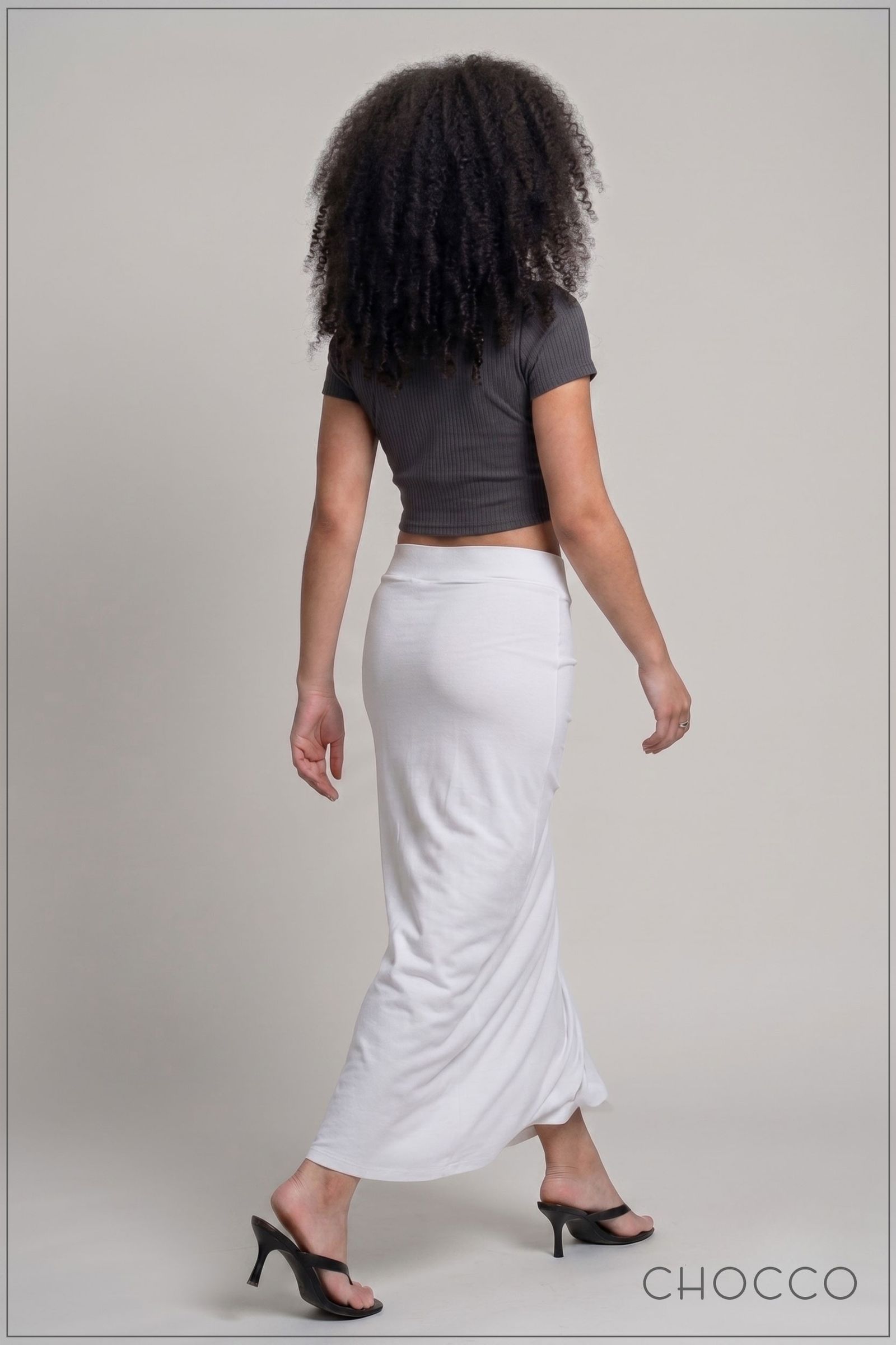 CHOCCO Desert Dune Maxi Flare Skirt